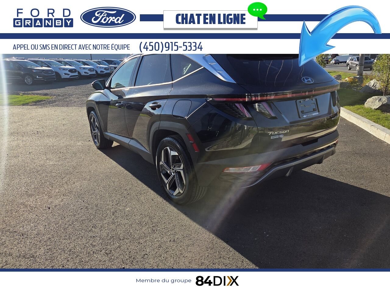 2024 Hyundai Tucson Hybrid Blue Granby - photo #4