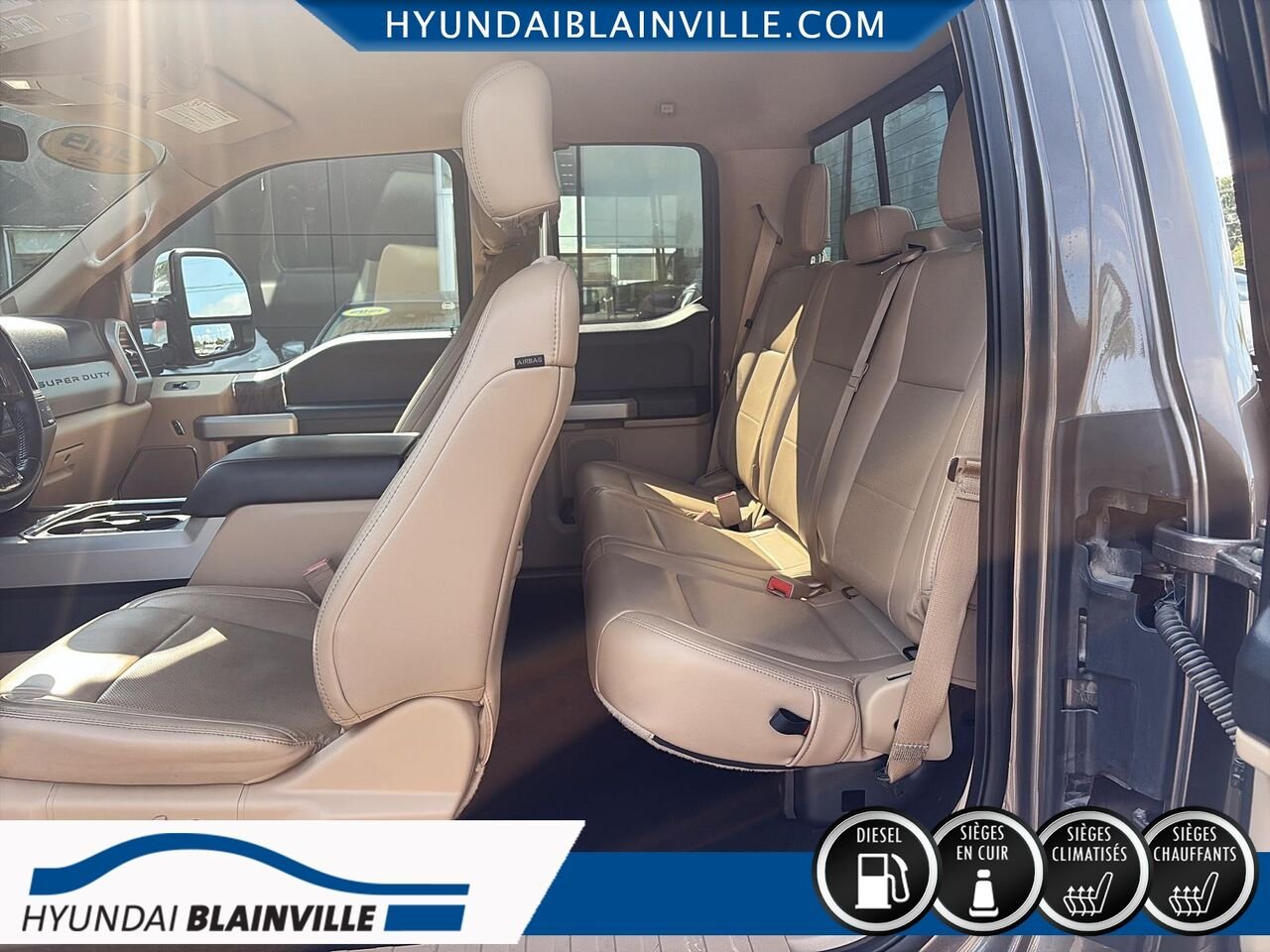 2019 Ford Super Duty F-350 à roues arrière jumelées Brown Blainville - photo #10