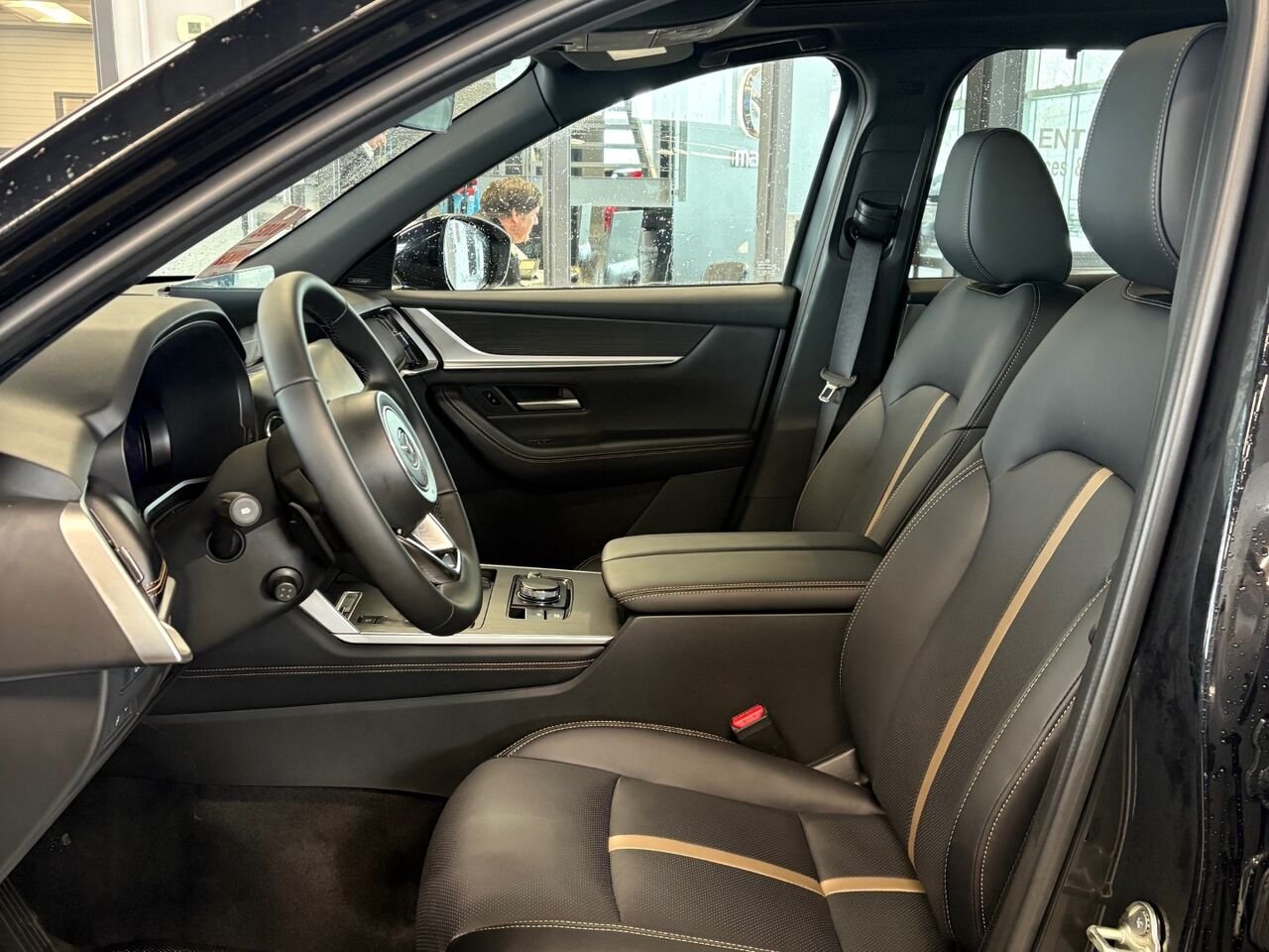 2026 MAZDA CX-90 PHEV Signature TI Jet Black Mica Châteauguay - photo #7