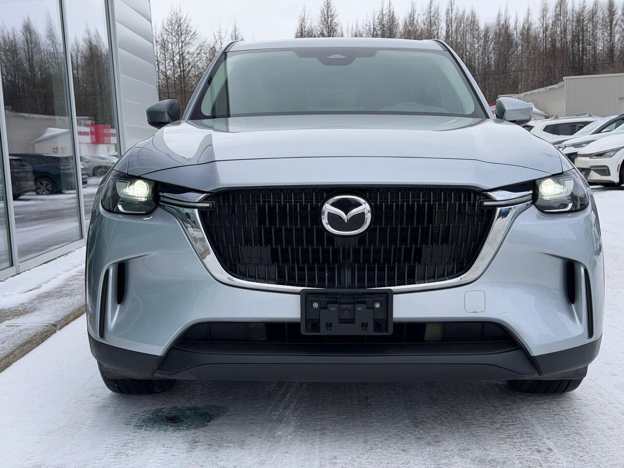 Mazda CX-90 hybride léger 2024 Argent Notre-Dame-des-Prairies - photo #4