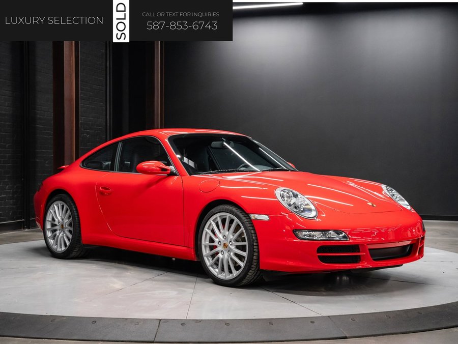 2008 Porsche 911 2008 Red