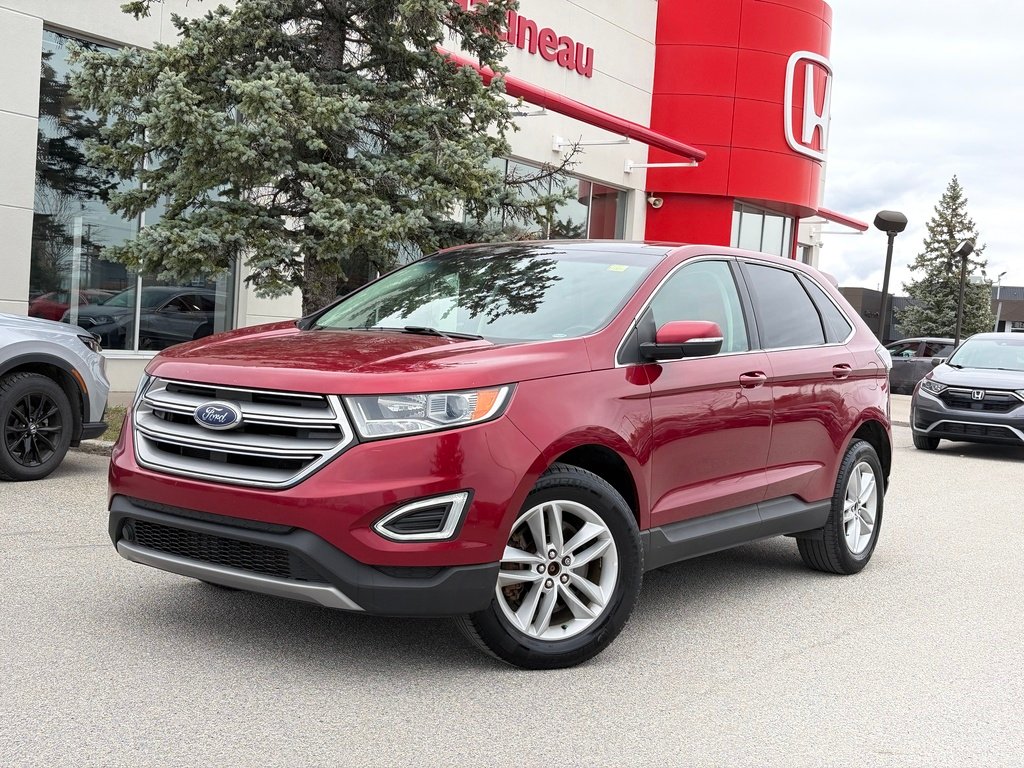2017 Ford Edge 4dr SEL AWD Red Gatineau - photo #4