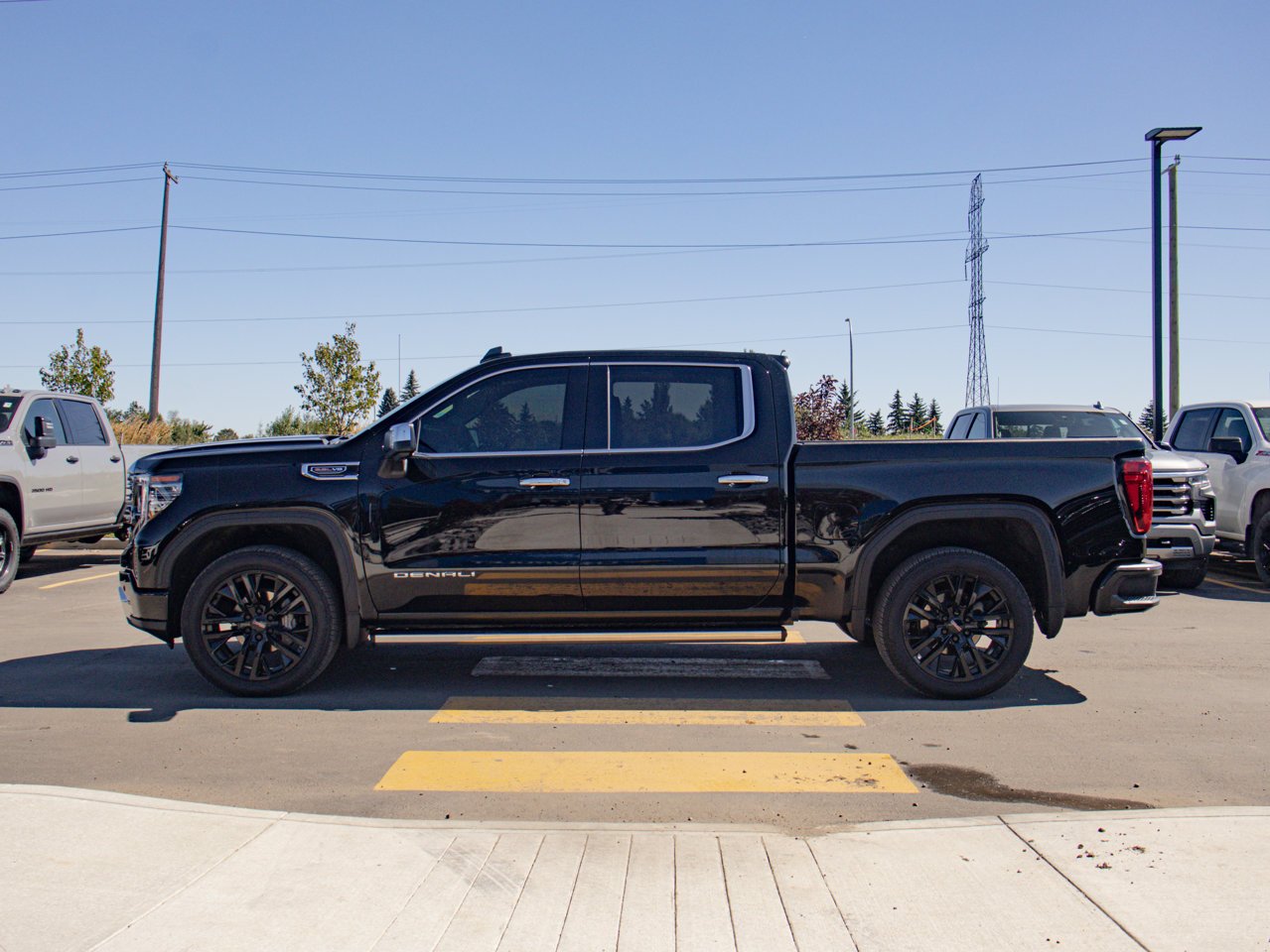 2025 GMC Sierra 1500 4WD Crew Cab 147 Denali Black Sherwood Park - photo #6