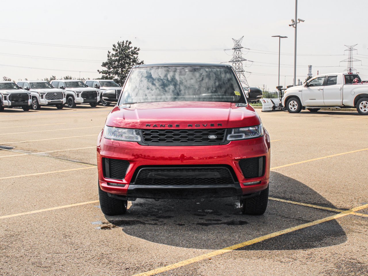 2022 Land Rover Range Rover Sport V8 Supercharged Autobiography Dynamic Red Sherwood Park - photo #2