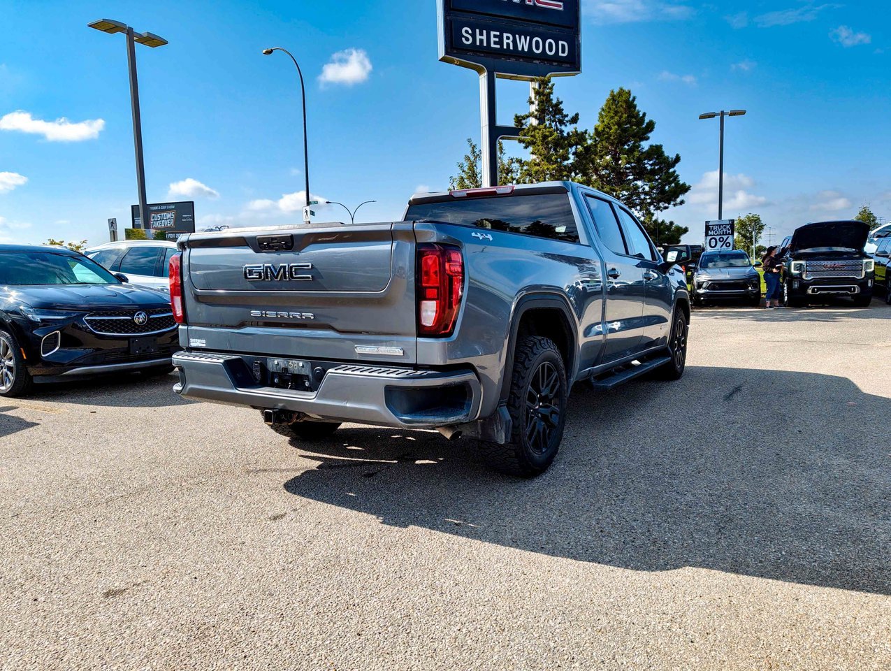 2021 GMC Sierra 1500 4WD Crew Cab 157 Elevation Grey Sherwood Park - photo #5
