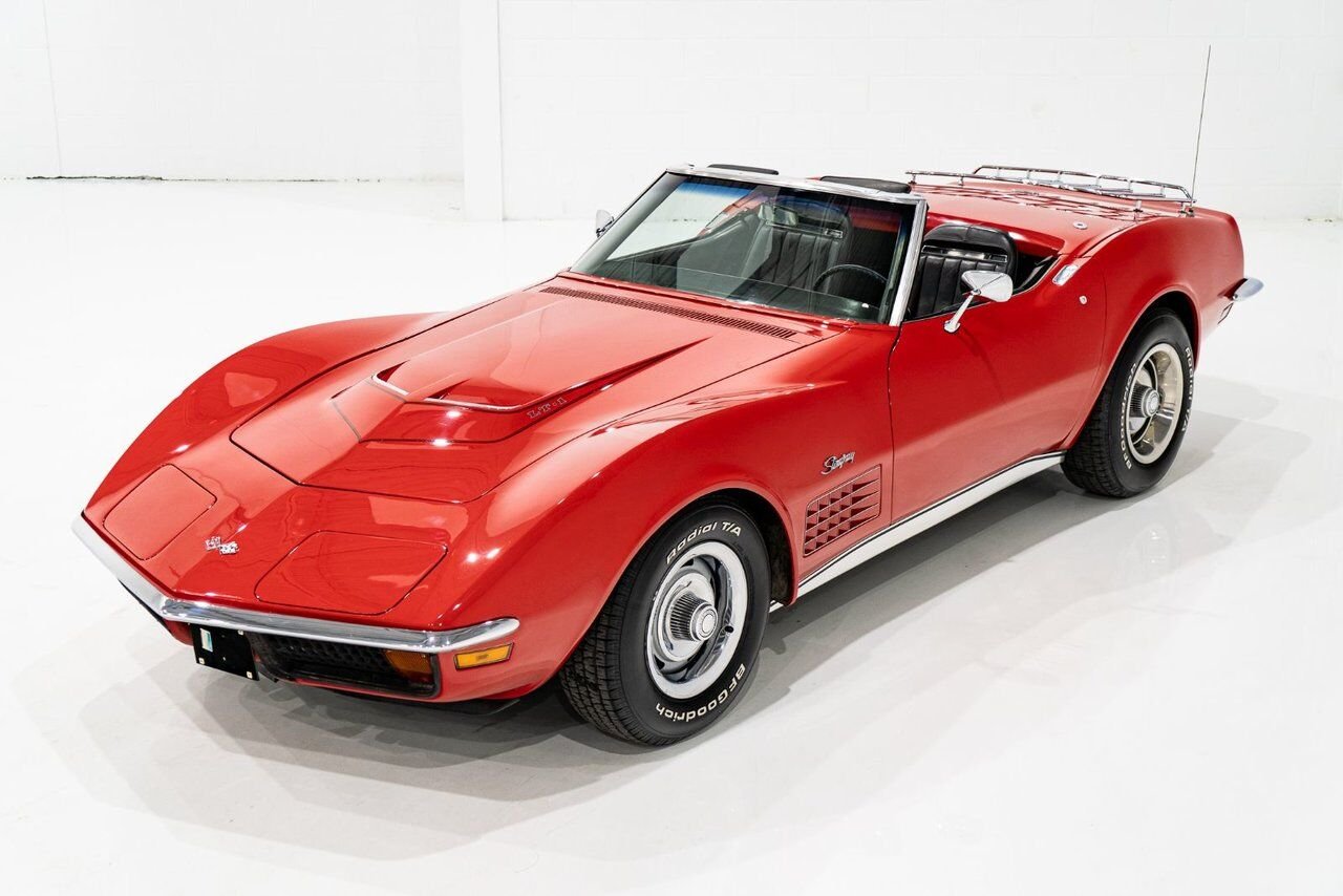 Chevrolet Corvette *PRIX EN USD* Matching# LT1 350/330HP 1971 Rouge Montréal - photo #31