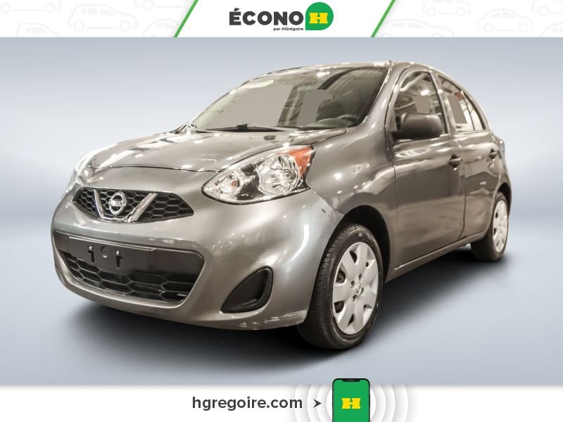 2017 Nissan MICRA Grey Blainville - photo #1