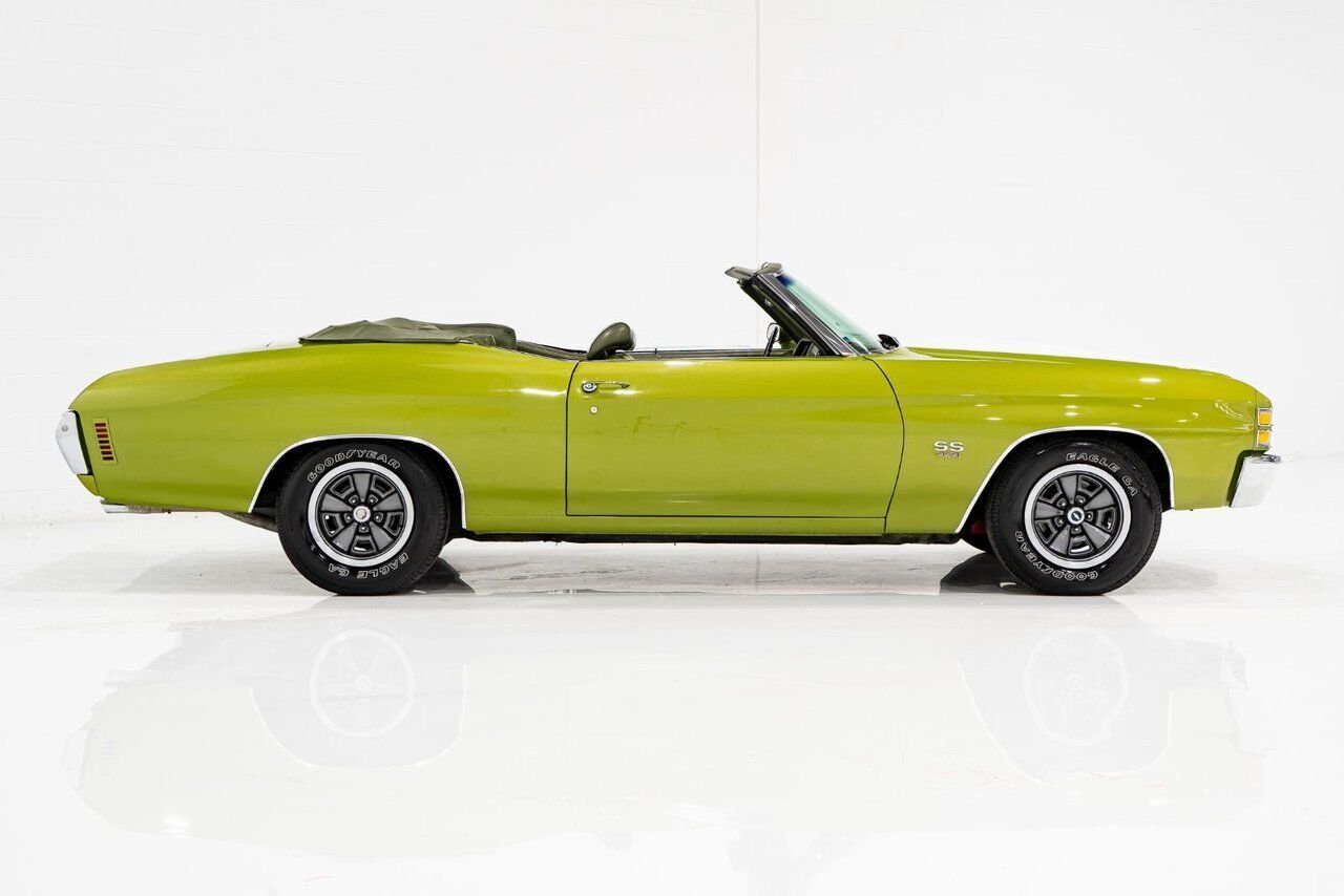 Chevrolet Chevelle SS Matching numbers 454 LS5 4-speed 1971 Vert Montréal - photo #36
