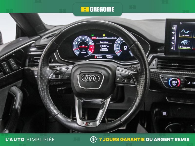 Audi S5 2022 Noir Saint-Eustache - photo #20