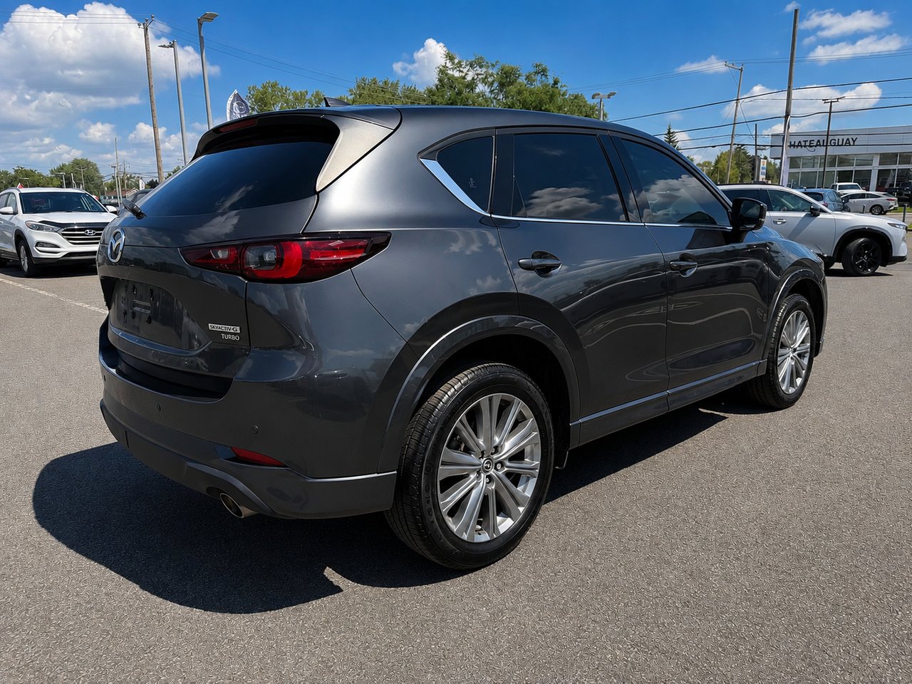 Mazda CX-5 Signature 2023 Gris Châteauguay - photo #3