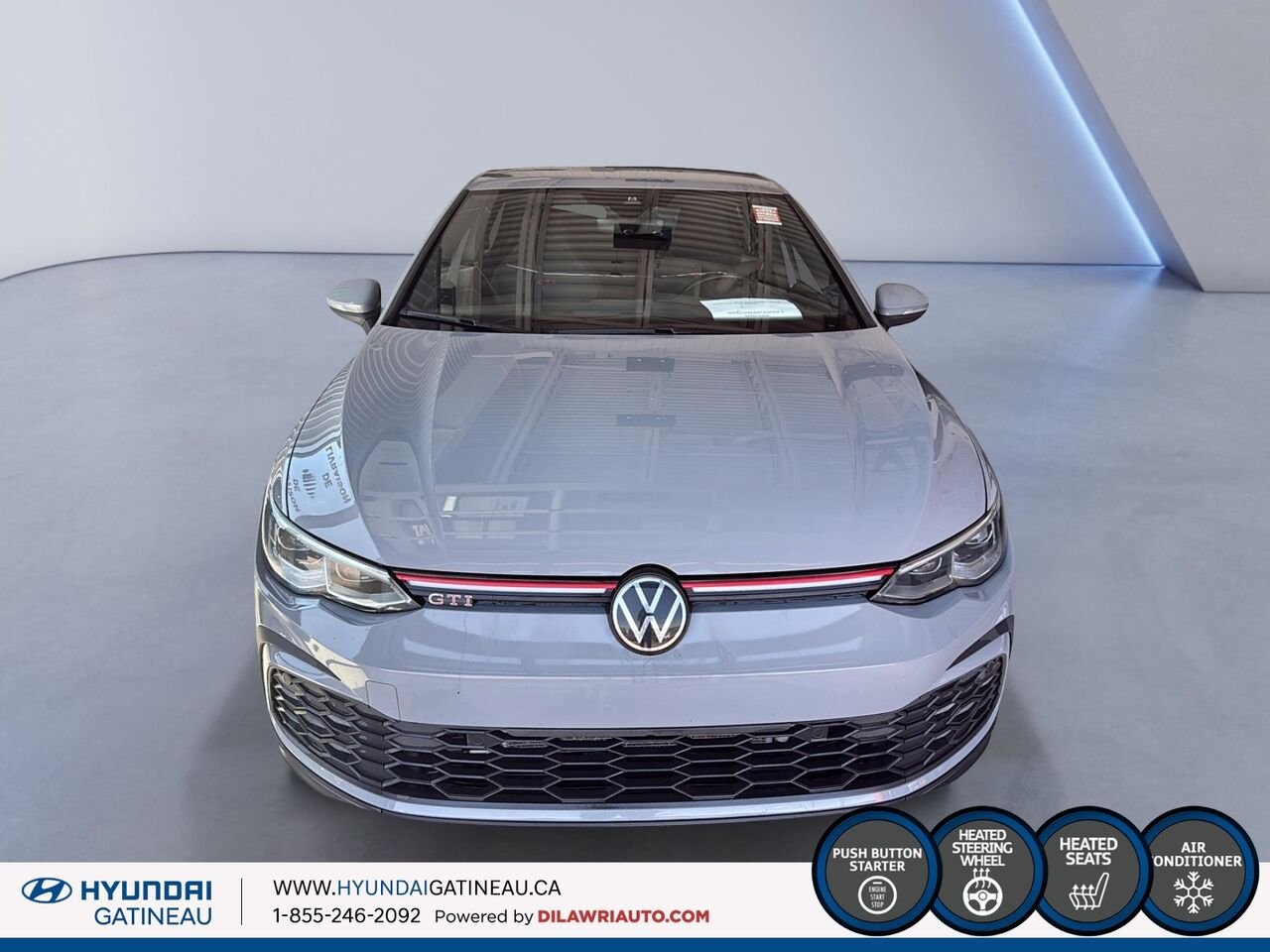 Volkswagen Golf GTI Autobahn*** DSG , SIEGES CHAUFFANTS , PNEUX ETE ET HIVER *** 2024 Gris Ottawa & Gatineau - photo #1