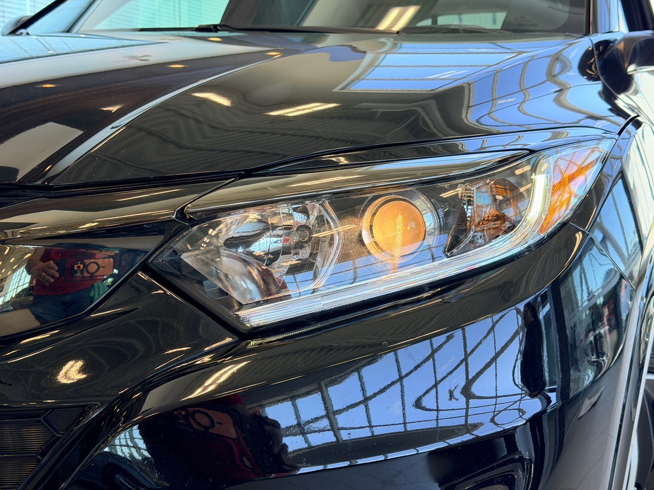 Honda HR-V 2021 Noir Notre-Dame-des-Prairies - photo #12