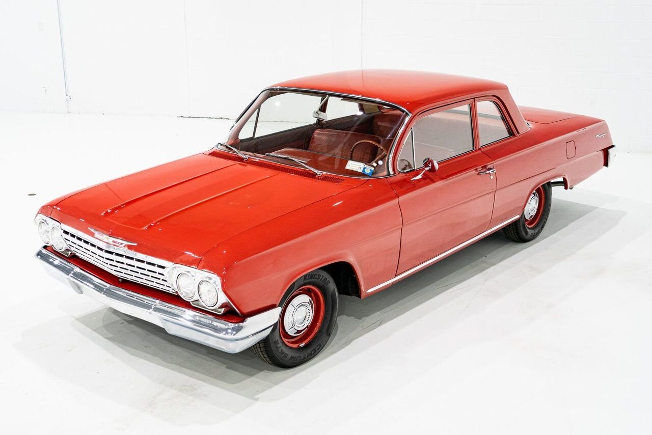 Chevrolet Biscayne Unrestored nearly all original parts 1962 Rouge Montréal - photo #28
