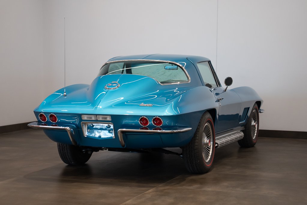Chevrolet Corvette 1967 Bleu Montréal - photo #3