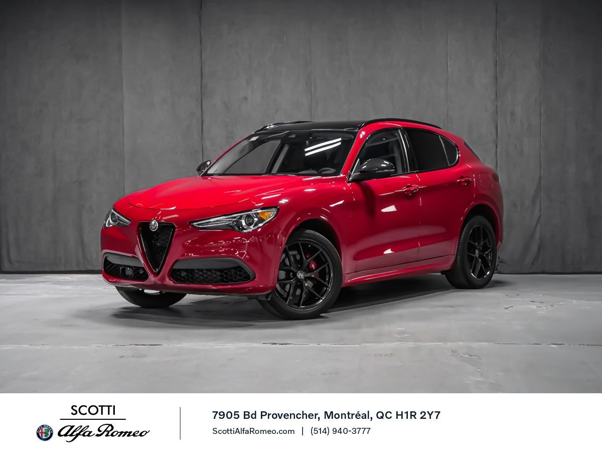Alfa Romeo Stelvio Ti 2021 Rouge Montréal - photo #0