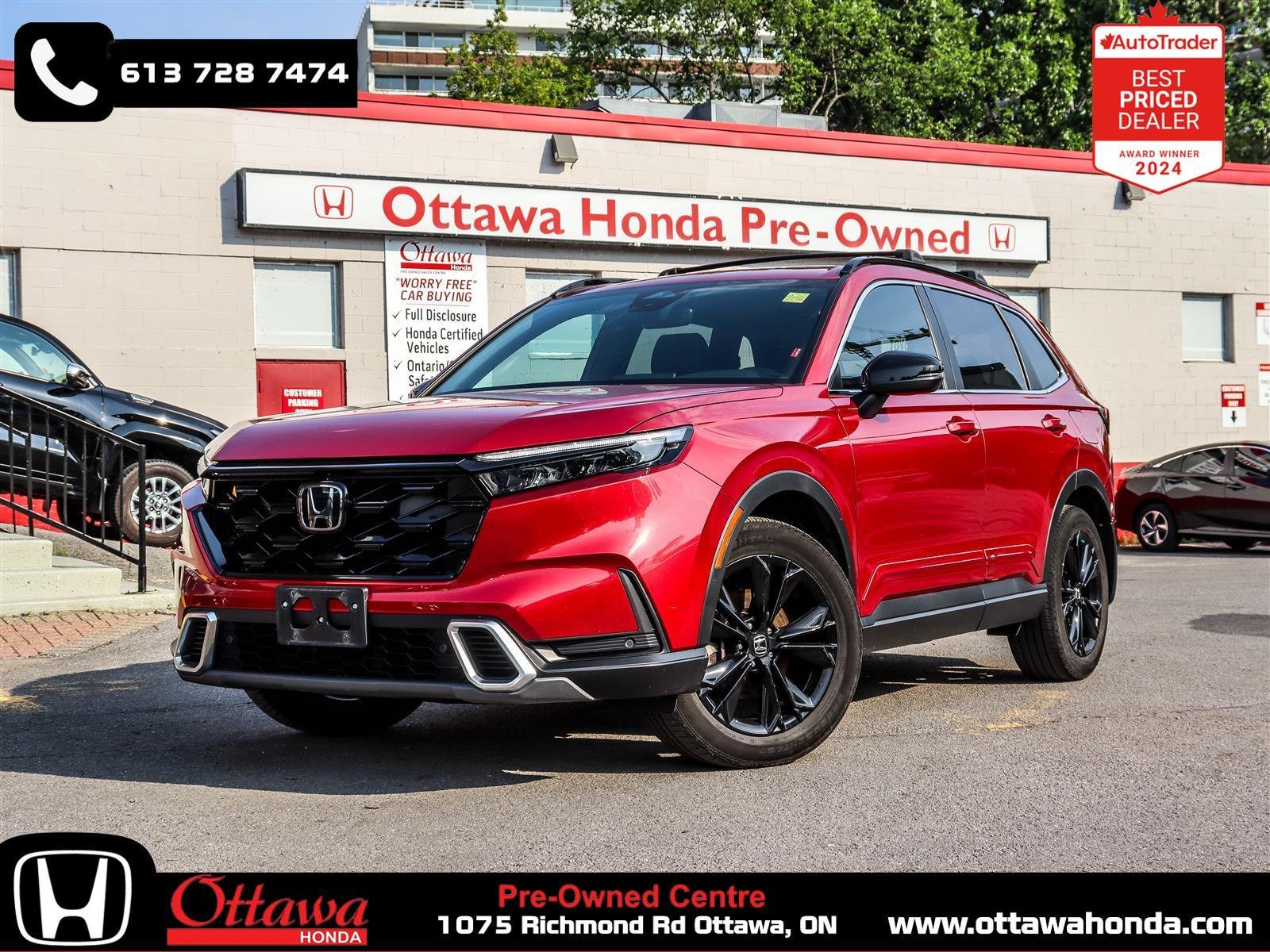 Honda CR-V hybride Touring 2023 Red Ottawa & Gatineau - photo #0