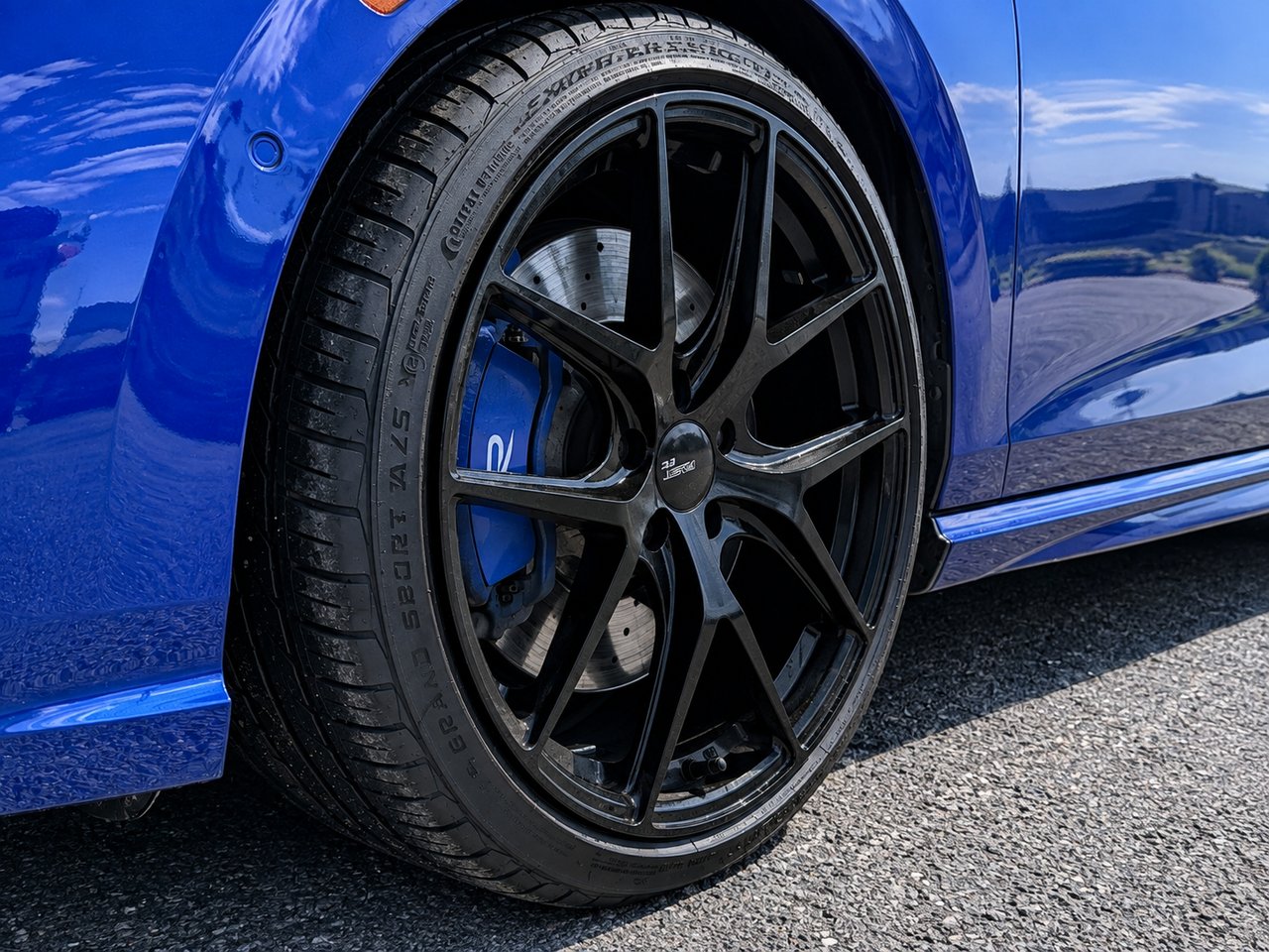 2024 Volkswagen Golf R DSG Blue Granby - photo #10
