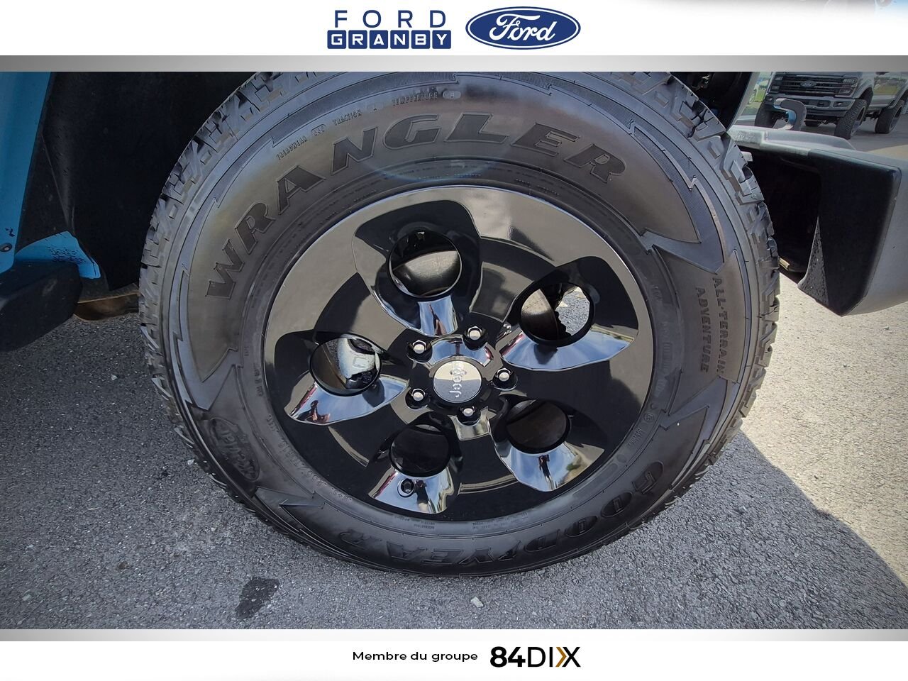Jeep Wrangler Unlimited 2017 Bleu Granby - photo #8