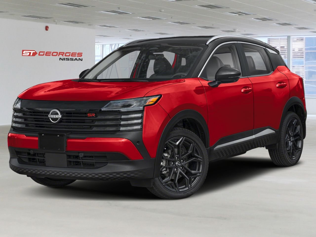 NISSAN Kicks 2026 Teinte braise écarlate/Noir intense Saint-Georges - photo #0