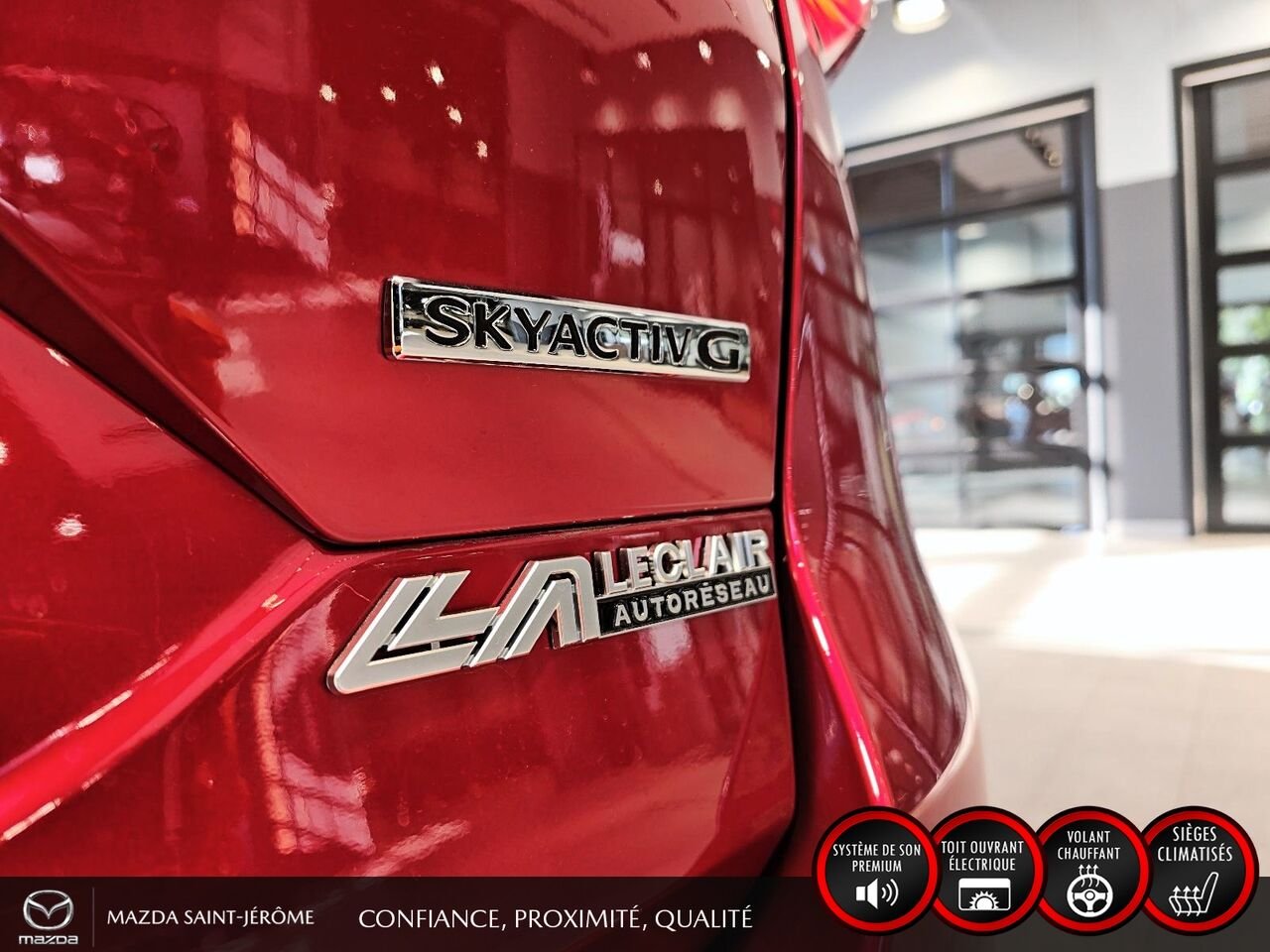 2023 Mazda CX-5 SPORT | CUIR | TOIT OUVRANT | AWD Red Saint-Jérôme - photo #8