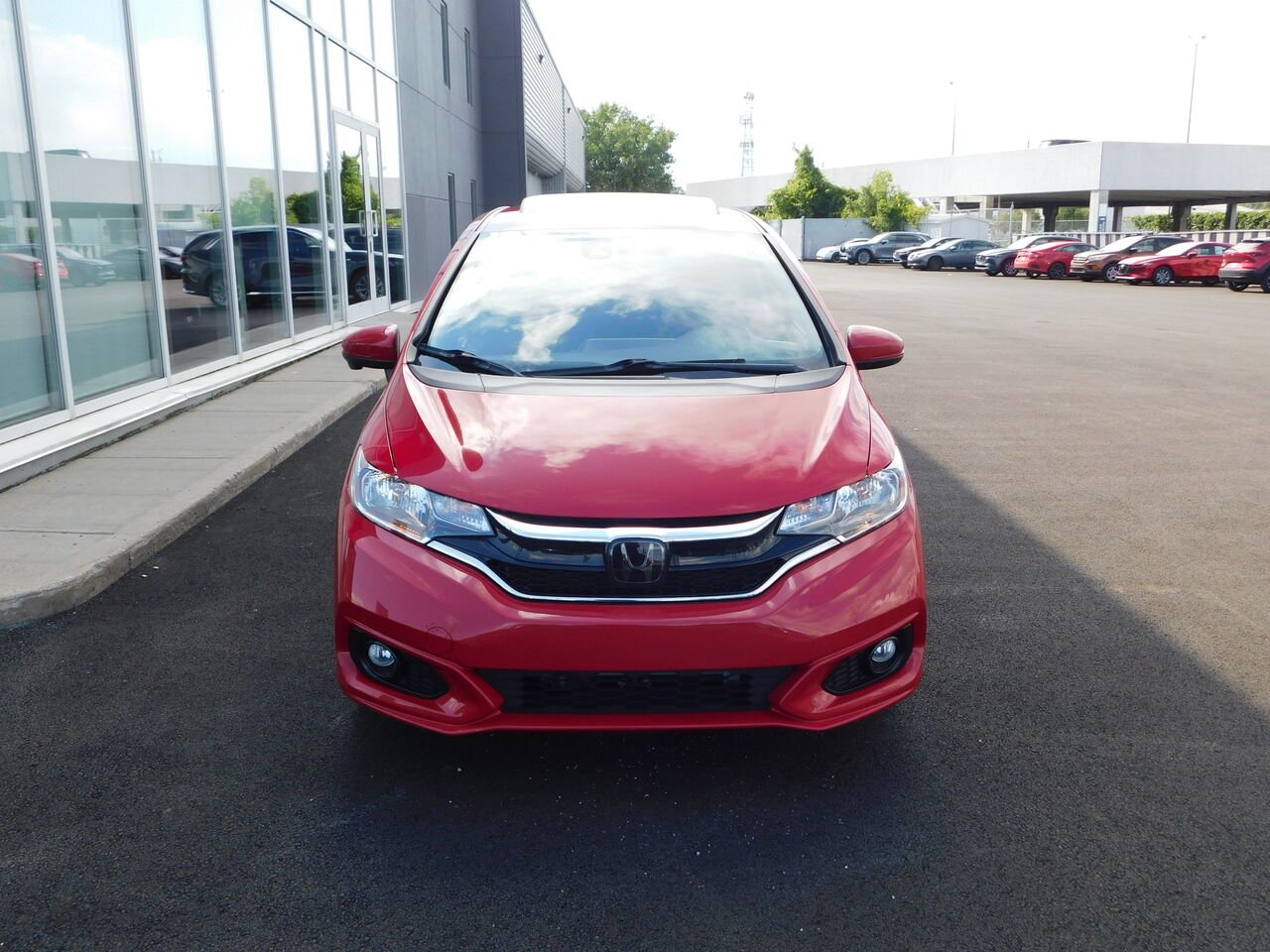 2019 Honda Fit EX CVT Red Gatineau - photo #1