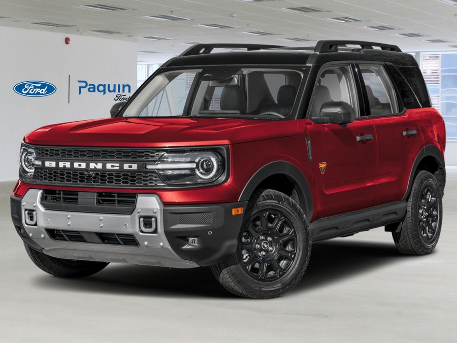 Ford Bronco Sport 2026 2026 Rouge rubis métallisé teinté verni