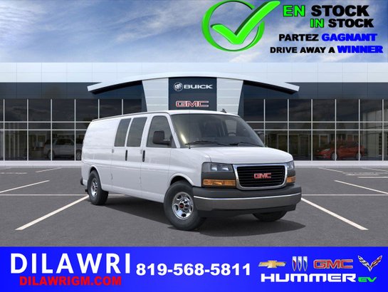 2025 GMC Savana Cargo Van 2025 Summit White