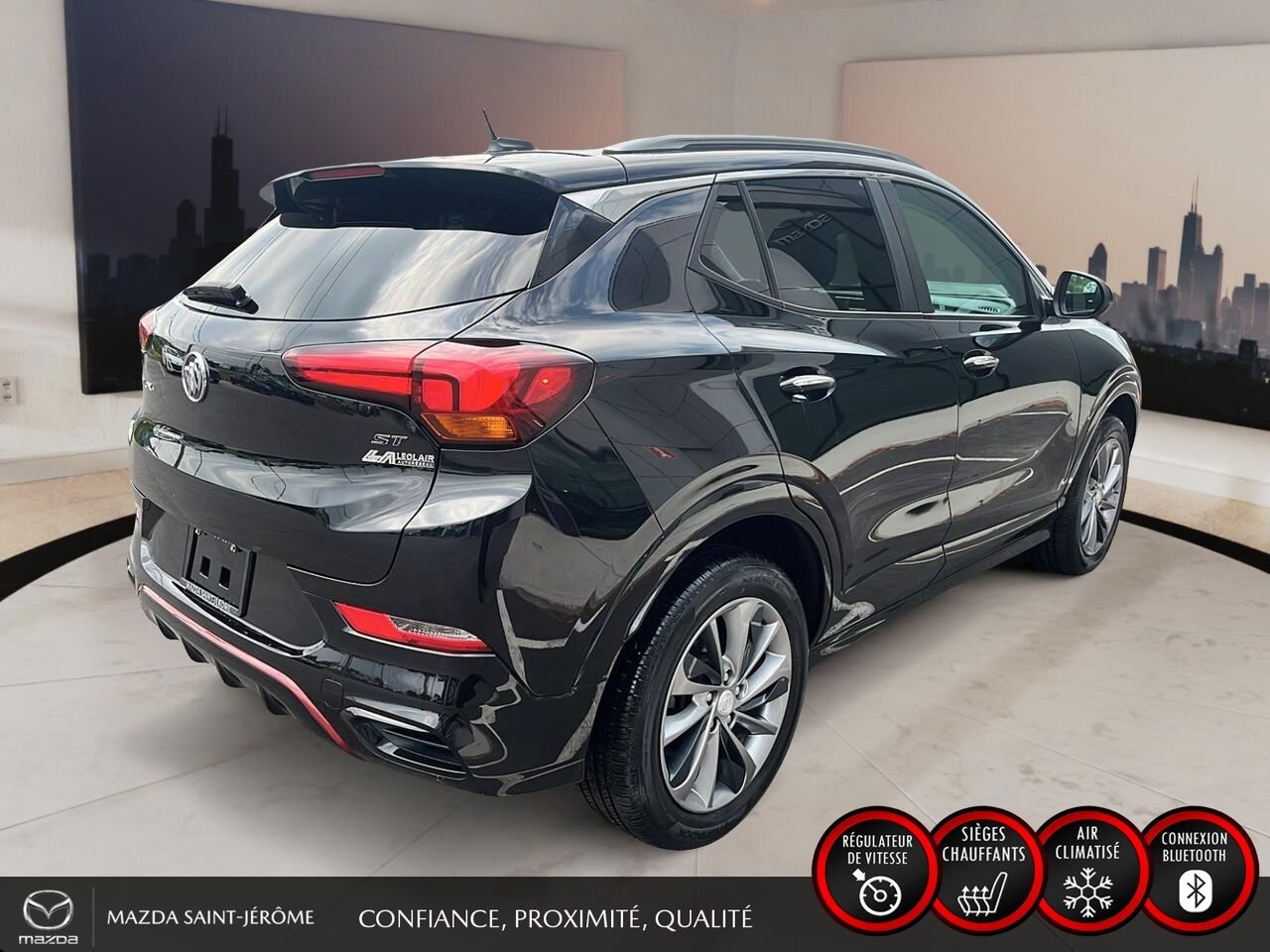 Buick Encore GX Privilegiee Sport Touring | AWD | SIEGES CHAUFFANTS | DEMARREUR A DISTANCE 2023 Noir Saint-Jérôme - photo #5