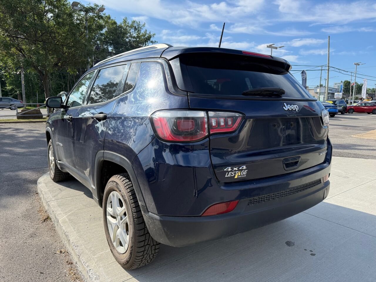 Jeep Compass Sport 4x4 2018 Bleu Châteauguay - photo #6