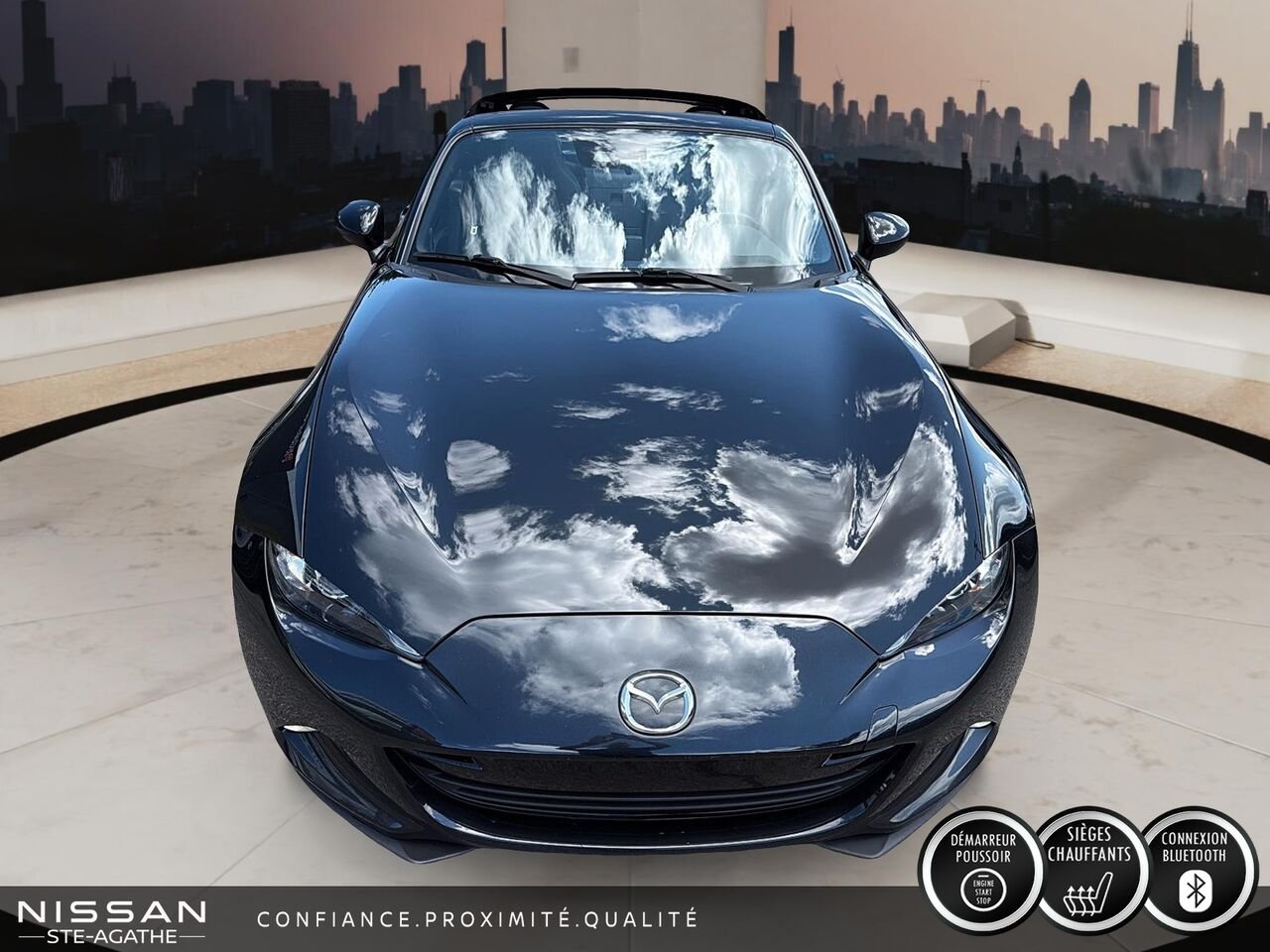 Mazda MX-5 RF GS-P | TOIT RIGIDE ESCAMOTABLE | MANUELLE 6 VITESSES | PROPULSION 2022 Noir Saint-Jérôme - photo #7