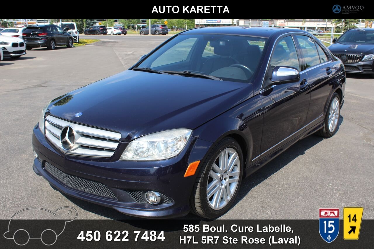 2008 Mercedes-Benz C 230 4MATIC VIN: WDDGF85X38F141905 Blue Sainte-Rose - photo #0