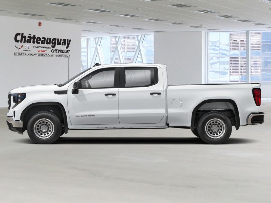 GMC Sierra 1500 Pro cabine multiplace 4RM 157 po 2026 Blanc sommet