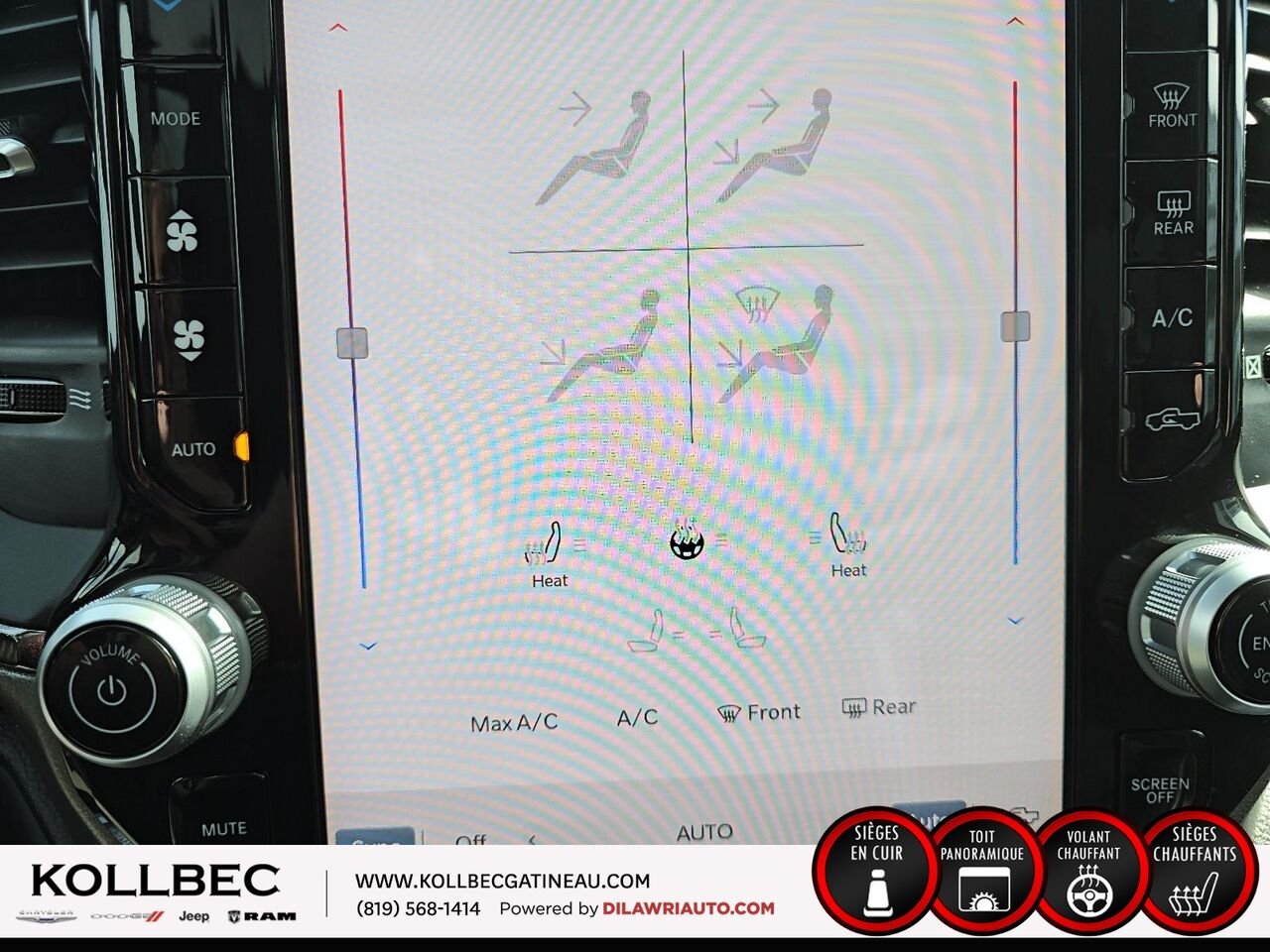 RAM 1500 SPORT Sport Crewcab 4x4 2025 Noir Ottawa & Gatineau - photo #6