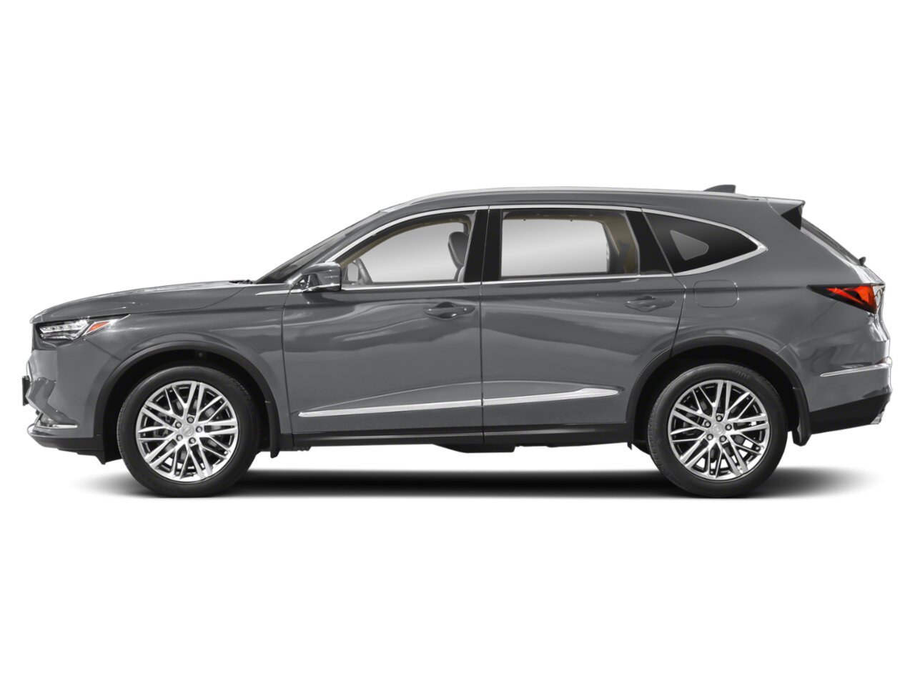 Acura MDX Platinum Elite 2023 LIQUID CARBON METALLIC(NH-885)-EBONY Saint-Eustache - photo #2