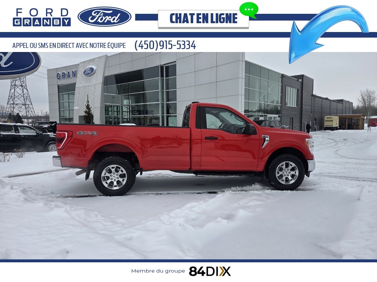 2022 Ford F-150 Red Granby - photo #7