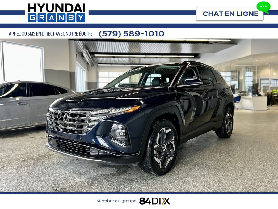 Hyundai Tucson hybride rechargeable 2024 2024 Bleu