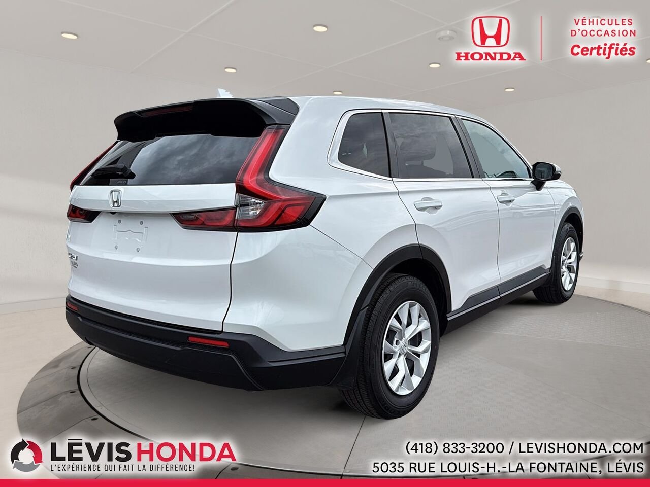 2024 Honda CR-V LX-B AWD LX-B TI White Lévis - photo #8