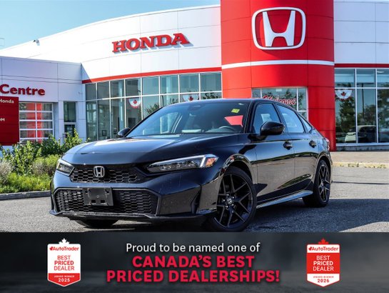 Honda Civic hybride berline 2025 2025 Black