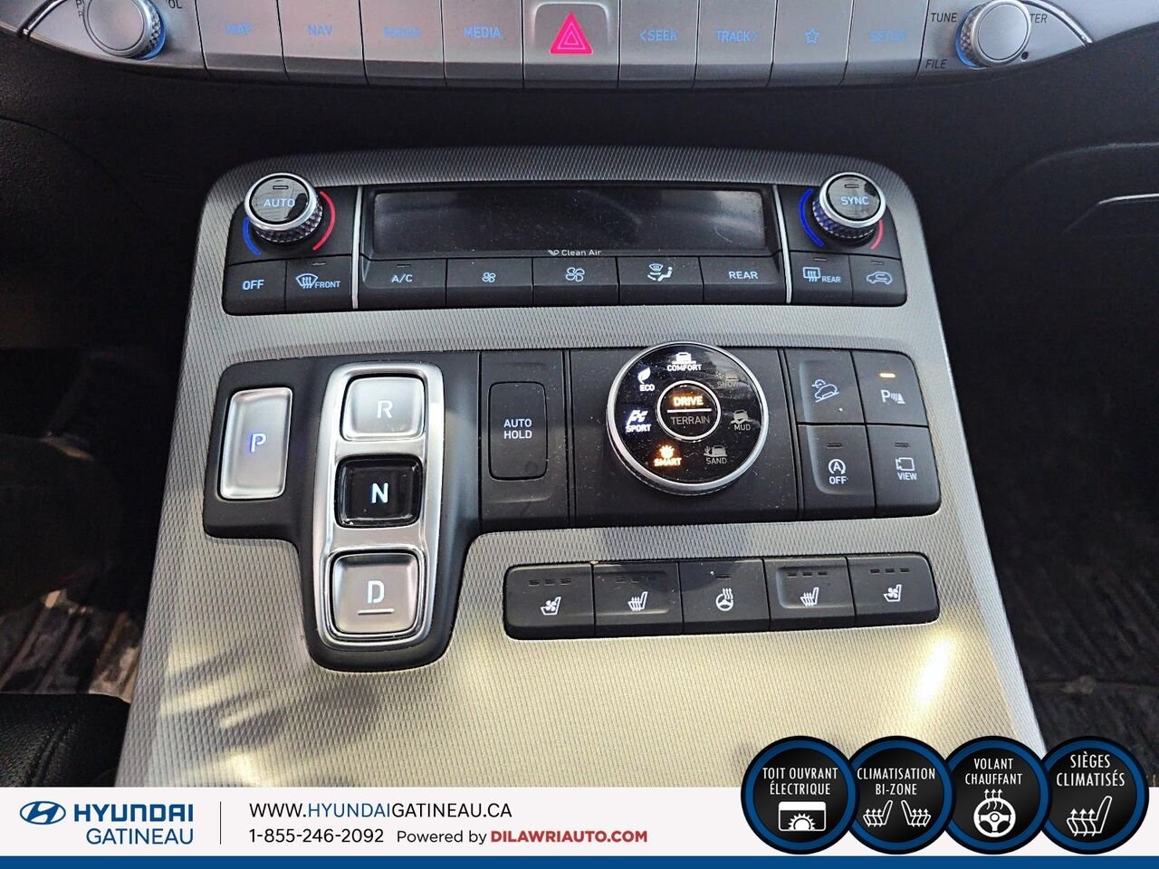 Hyundai Palisade Luxury 7 places TI*** cuir , toit ouvrat , navigation *** 2020 Gris Ottawa & Gatineau - photo #13