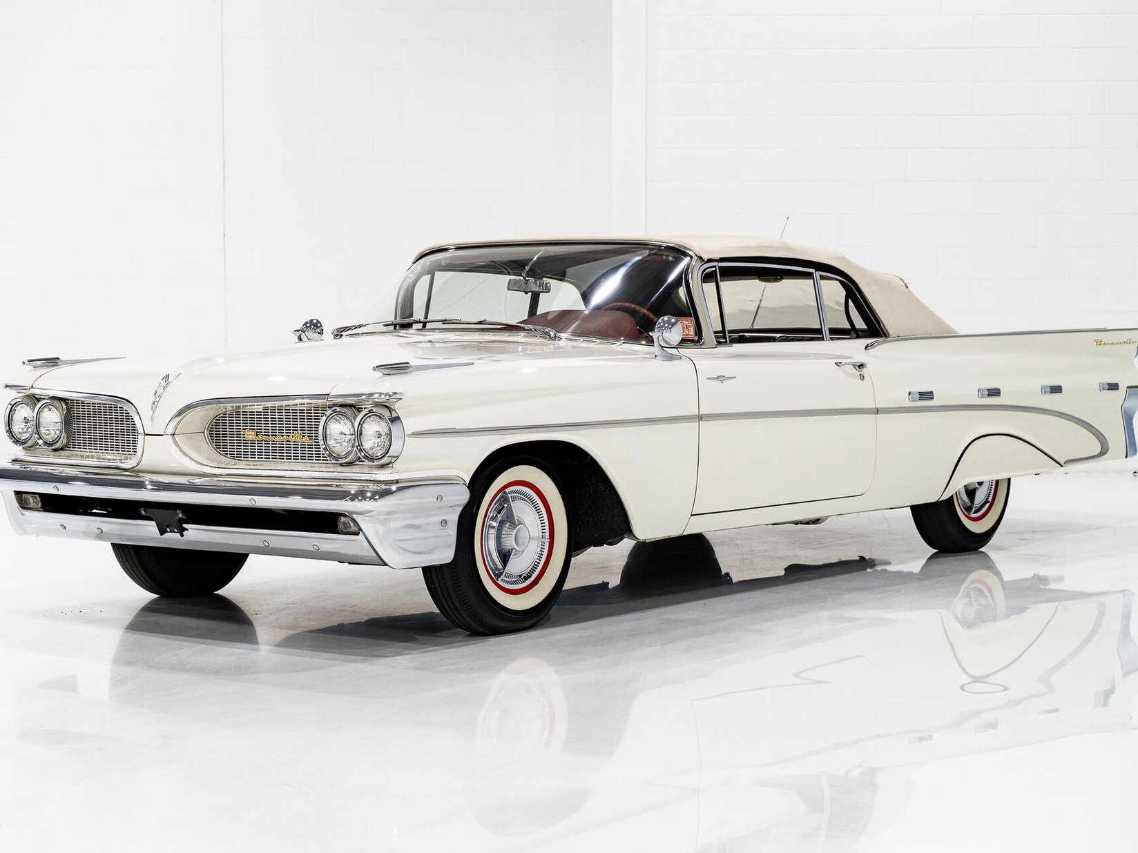 Pontiac Bonneville **PRIX EN USD** 1959 Beige Montréal - photo #52