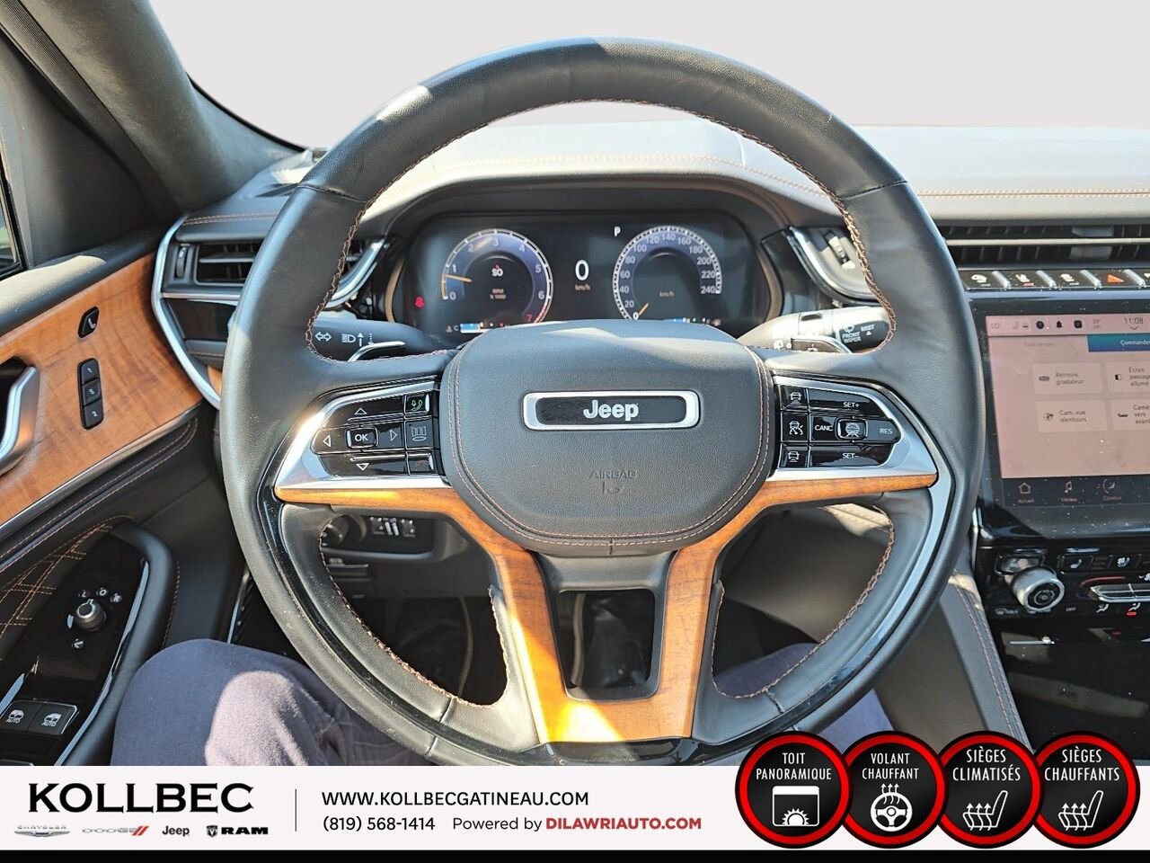 2023 JEEP GRAND CHEROKEE Summit Reserve 4x4 Black Ottawa & Gatineau - photo #8