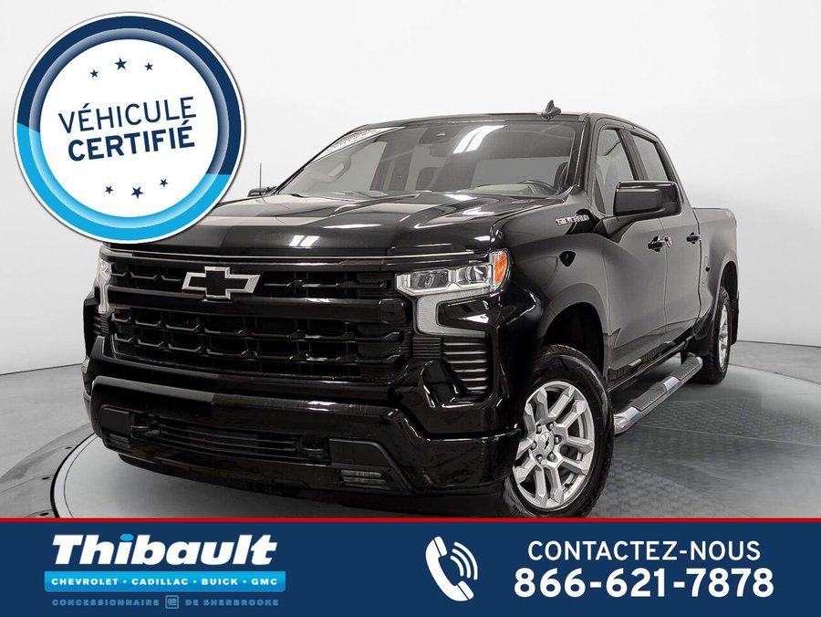 CHEVROLET Silverado 1500 RST 4WD Crew Cab Moteur V8 5.3L 6 Places 2022 Noir