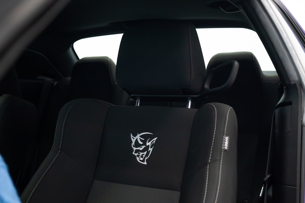 2018 Dodge Challenger SRT Demon RWD | Crate included & Sunroof Option Purple Kirkland - photo #18