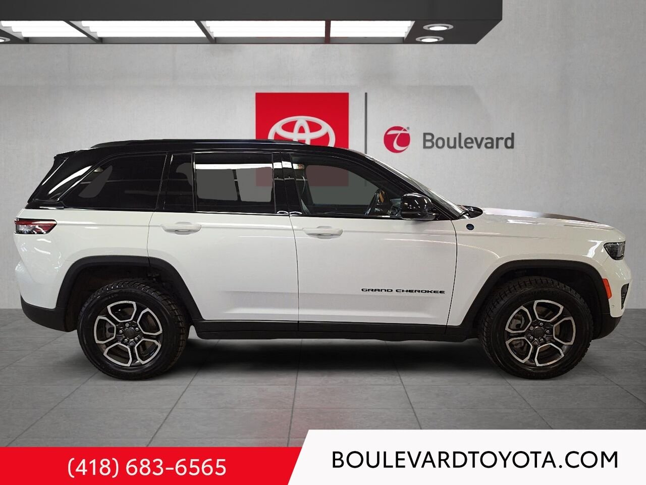 Jeep Grand Cherokee 99505A-120 | TRAILHAWK 4XE, 4X4 2022 Blanc Québec - photo #3