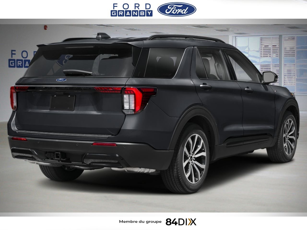 2026 Ford Explorer Agate Black Metallic Granby - photo #1