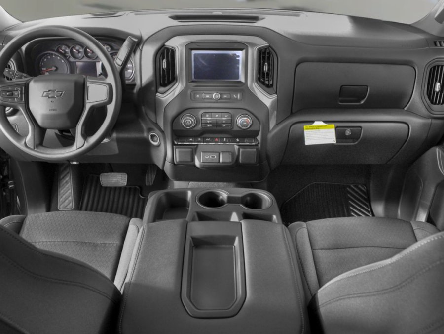 CHEVROLET Silverado 1500 Custom Trail Boss cabine multiplace 4RM 147 po 2026 Blanc sommet
