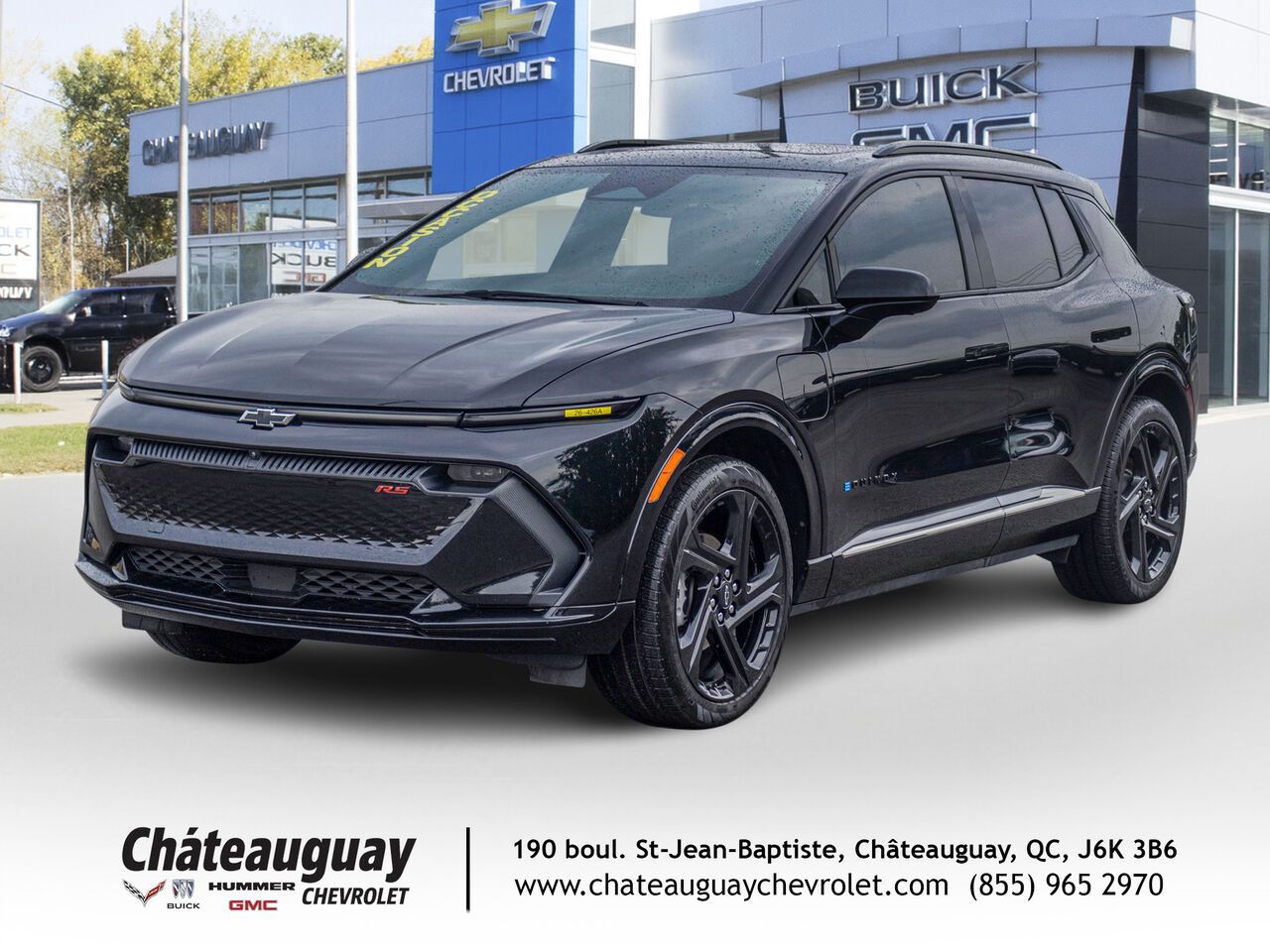 Black 2025 Chevrolet Equinox EV SUV / Crossover All-Wheel Drive Automatic