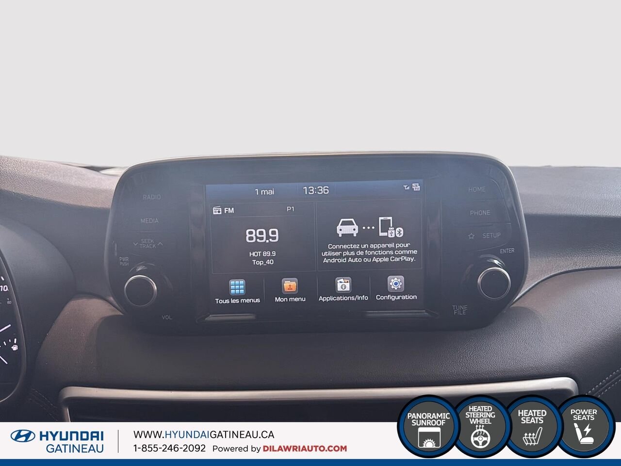 Hyundai Tucson 2019 Blanc Gatineau - photo #18