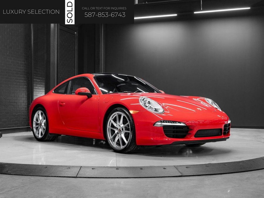 2014 Porsche 911 2014 Red