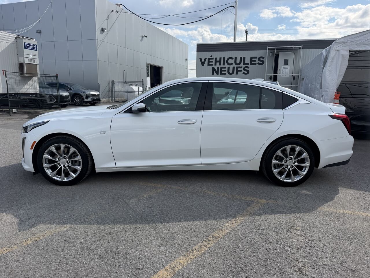 2020 Cadillac CT5 PREMIUM LUXURY AWD White Laval - photo #8